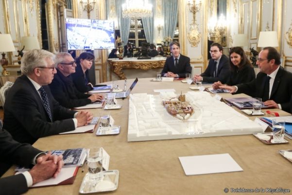 Remise officielle du rapport de la Mission Île de la Cité