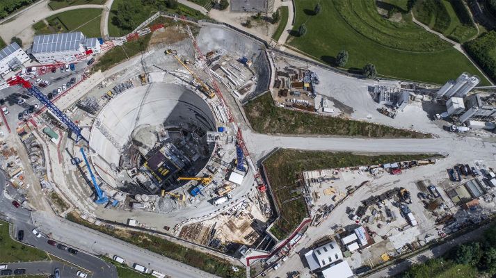 La construcción de la futura estación de Villejuif-Institut Gustave-Roussy abre sus puertas al público