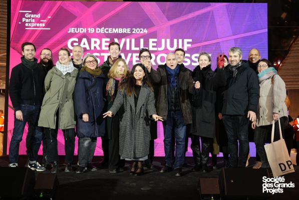 Completion of the Villejuif-Gustave Roussy railway station