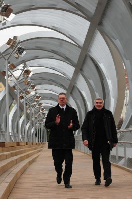 Arganzuela footbridge: inaugurated